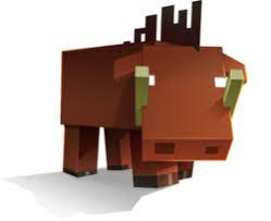 A hoglin is a breedable hostile mob found in the nether, and are a source of porkchops and leather. Hoglin Official Minecraft Wiki