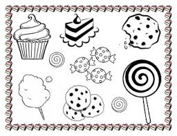 Coloring pages your are looking now is described  here we collect for you alot of coloring pages sweets your can download and print it for free. Sweets Coloring Page By Alyssa Pro Teachers Pay Teachers
