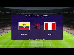 Ecuador ganó 3 partidos, perdió 7 y empató 0 en sus últimos 10 partidos disputados. Ecuador Vs Peru Fifa World Cup Qualifiers Conmebol 08 06 2021 Pes 2021 Youtube