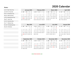Portrait) on one page in easy to print pdf format. Free Printable 2020 Calendars With Holidays Pleasant To My Blog Site In This Particular Pe Printable Calendar Template Calendar Printables Calendar Template