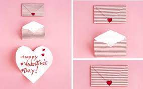 Love Como Hacer Tarjetas Cartas Para San Valentin Tarjeta