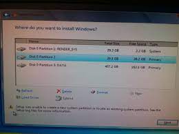 Unable To Create System Partition Or Locate Existing System Partition During Windows 7 Installation Super User