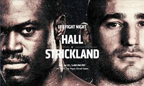 14, 2020 ko/tko punches 2 1:32 win. Middleweight Strikers 8 Uriah Hall And 11 Sean Strickland Collide At Ufc Apex In