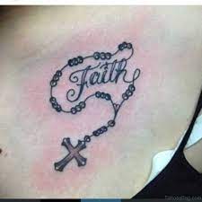 Rosary is another important and common religious symbol not only for christianism, but for hinduism, islamism, and buddhism as well. 46 Beauteous Rosary Tattoos On Back