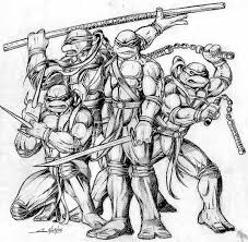 Pin By April Dikty Ordoyne On Ninja Turtles Ninja Turtle Drawing Coloring Pages Free Coloring Pages