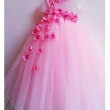Birthday Clothes For Girls 10 Cute Beautiful And Designer Pink Party Wear Tutu Crochet Dress 1 10 Years Pink Party Wear Gown Gown For Gi Gowns For Girls Birthday Girl Dress Diy Tutu Dress