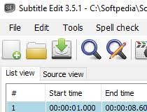 Support for opening and saving subtitles in.srt and.vtt format. Download Subtitle Edit 3 6 1