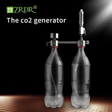 Zrdr Aquarium Diy Co2 Generator System Kit With Pressure Air Flow Adjustment Water Plant Fish Aquariumco2valve Diffuser Water Plants Co2 Aquarium Diy Aquarium