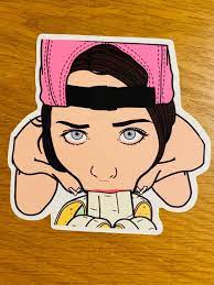 Stickers porno.