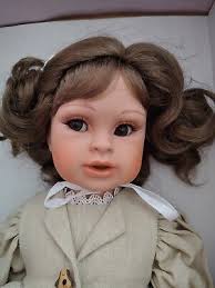 LINDA RICK the Dollmaker 19" Vinyl SOPHIE, Key To My Heart Signed By Doll  Maker
