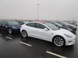 Tesla Model 3 Clone Wars Begin In Europe As Glovis Captain Unloads The Massive Shipment Tesla Model Tesla Tesla Roadster