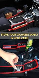 Almacene Sus Objetos De Valor De Forma Segura En Su Automovil Caja De Almacenamiento De As Car Seats Car Interior Accessories Seat Storage