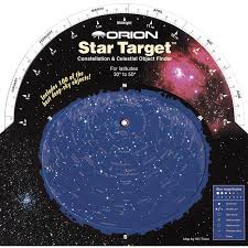 Orion Harta Cerului Star Target Planisphere 30 50 Degree North