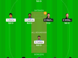 This stadium is spinner friendly so in dhoni squad harbhajan singh will be added. Srh Vs Csk Expert Dream11 Team Ipl 2019 33rd Match Prediction 17th April Fantasy Tips Crickbuzz Live Crickbuzz Live