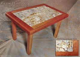 Handmade Granite Table By Custom Woodworking Custommade Com Granite Table Wood Table Design Granite Remnants