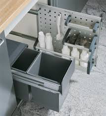 Allmilmo Inserts Garbage Slide Storage Pullout Modern Kitchens Allmilmo Long Island At Kit Kitchen Cabinet Storage Kitchen Design Large Kitchen Cabinets