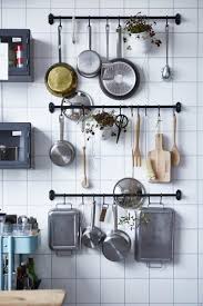 10 Smart Ways To Store Your Kitchen Tools Small Kitchen Storage Solutions Kitchen Design Small Kitchen Wall Storage