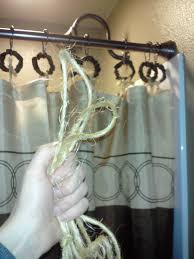 Shower Curtain Extenders Need Just That Much More Length I Had Already Doubled Up On Shower Cur Shower Curtain Rings Macrame Plant Hanger Layered Jewelry