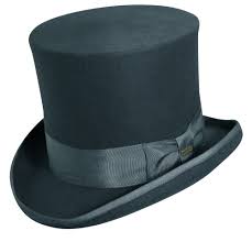 Tall Top Hat All Wool Grey Top Hat Tuxedos Online Top Hat Hats For Men Victorian Hats
