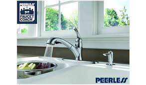 peerless single handle pull out kitchen