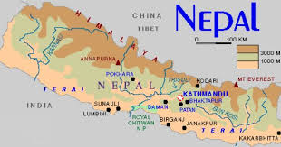 Map Nepal Gif 509 259 World Thinking Day Nepal People Nepal