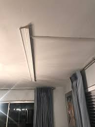 Diy Cornice And Crowning Installation With Images Faux Brick Walls Installing Wainscoting Faux Tin Ceiling Tiles