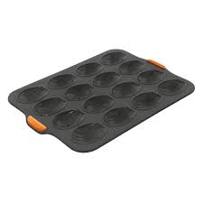 Bakemaster Silicone 16 Cup Madeleine Pan Grey Ebay