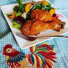 Chicken strips get a crispy bread crumb coating in this dinner recipe. Copy Cat Shake And Bake