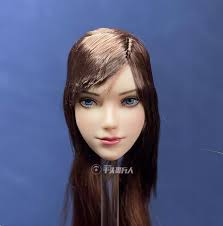BOX STUDIO BOX-004 1/6th Double Ponytail Head Model for 12'' Female Figure  MARI