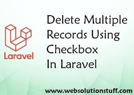 In This Example I Will Show You How To Delete Multiple Records Using Single Checkbox Or How To Delete Multiple Seleted Records Using Ch In 2020 Records Multiple Single