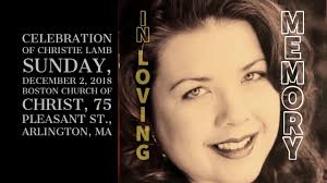 Tribute to Christie Lamb