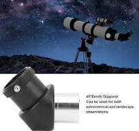 Prisme oculaire astronomique pour télescope, excellent prisme diagonal de  3,2 cm, couverture anti-poussière à 45 degrés pour la nuit : Amazon.fr: ...