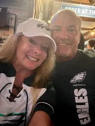 Watching the Birds beat the Rams in Barcelona after hiking Montserrat!  🖤💚🦅💚🖤