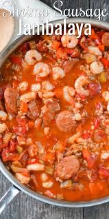 Shrimp Sausage Jambalaya Recipe Is Easy To Make For Dinner The Flavors Are Delicious And Will Jambalaya Recipe Jambalaya Recipe Easy Sausage Jambalaya Recipe