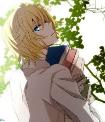 Image of opposites attract my hero academia x male reader super. Anime 1332411 Blue Eyes Anime Boy And Blond On Favim Com