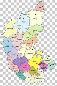 Vector illustration of karnataka district map with border in colour. Blank Map Png Images Blank Map Clipart Free Download