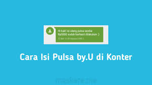 Aplikasi ini dikembangkan oleh fokat. Ternyata Bisa Begini Cara Isi Pulsa By U Di Konter Updated Maskere