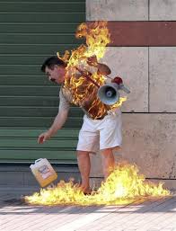 Denzel washington coolest lines mashup. Greek Man Sets Himself On Fire Reuters Com