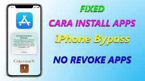 Cara Install Aplikasi Iphone Bypass Icloud Dan Jailbreak Fix Revoke Apps Youtube