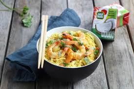 Recette Curry De Crevettes Au Lait De Coco En Pas A Pas Crevettes Curry Recette Curry Cuisine Asiatique