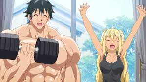 Gina, ayaka, hibiki, and akemi. These Two Anime Are Connected By More Than Just Ridiculous Muscles Biggest In Japan