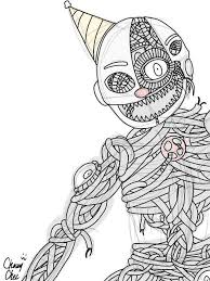 Coloring Enard Fnaf Sister Location Ennard Wip By Chazzychez On Deviantart Fnaf Sister Location Sister Location Fnaf