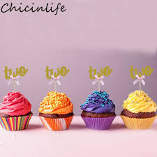 A wedding cake is the traditional cake served at wedding receptions following dinner. Chicinlife 10pcs 2 Years Old Birthday Cake Cupcake Toppers Baby Shower Boy Girl 2nd Birthday Anniversary Party Decor Supplies Cake Decorating Supplies Aliexpress