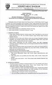 Hujan lebat guyur sampit kalteng, drainase sejumlah jalan utama tak mampu menampung air. Seleksi Penerimaan Tenaga Kontrak Satpol Pp Di Lingkungan Pemerintah Provinsi Kalimantan Tengah 2018 Lowongan Kerja Kalimantan Tengah