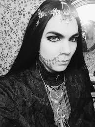 Sopor Aeternus Jusa Nosechain Goth Gothic Occult Nose Jewelery Nose  Piercing