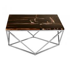You can place them in your garden, offices, hotel, villas or any other. Artefacto Dark Petrified Wood Top Coffee Table Petrified Wood Stainless Steel Brown Clanbay