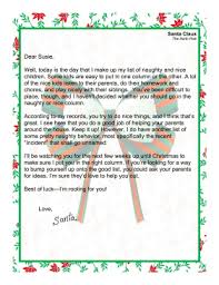 Such a cute naughty or nice. Santa Letter Naughty Or Nice