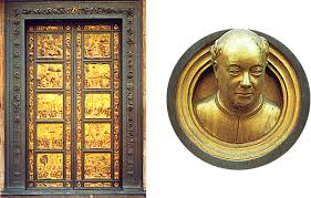 Ghiberti Porte Du Paradis Et Autoportrait Sculpture Autoportrait Portes