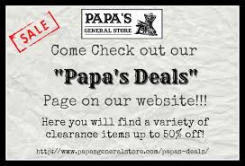 Maybe you would like to learn more about one of these? Papa S General Store Papasgeneral Twitter