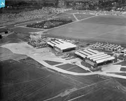 Because even transport aircraft of the period were relatively light, paved runways were a rarity. Hotel Terminal Building And Hangars At Croydon Airport Waddon 1932 Croydon Airport Croydon London Airports